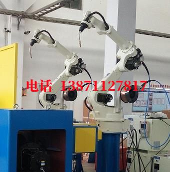 龙潭垃圾卸料门弧焊机器人工作站